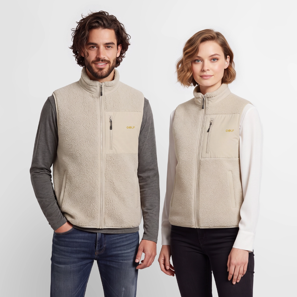 Chaleco sherpa Club Golf by LaPercha - beige