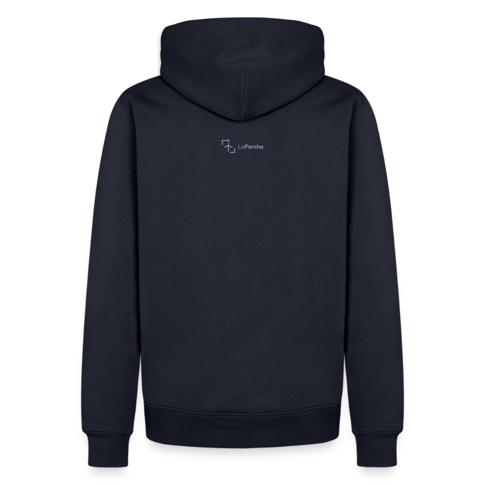 Sudadera TuConsultor 20 Años · Sello Plata – UNA LÍNEA DE LaPercha - navy