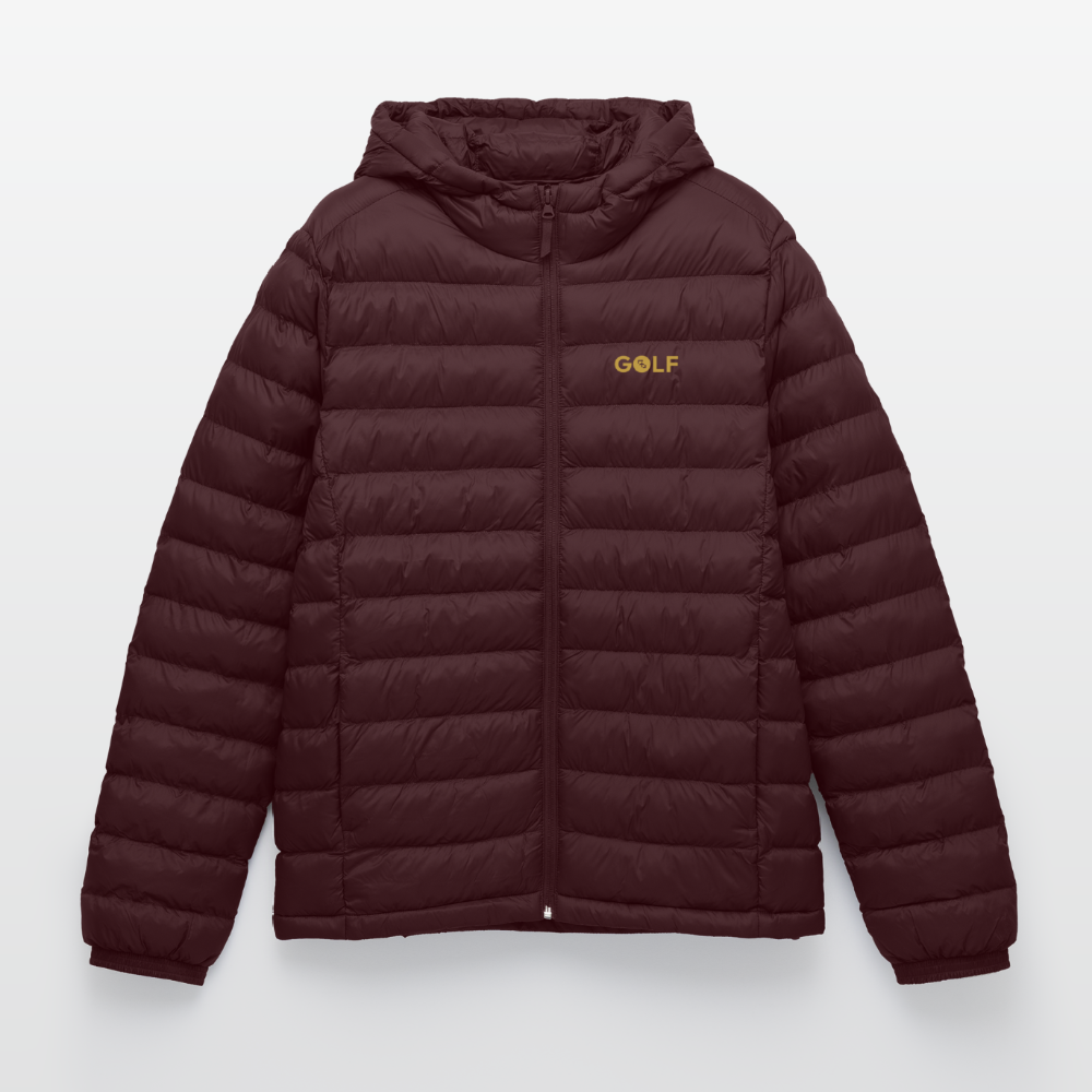 Chaqueta acolchada Club Golf by LaPercha - maroon