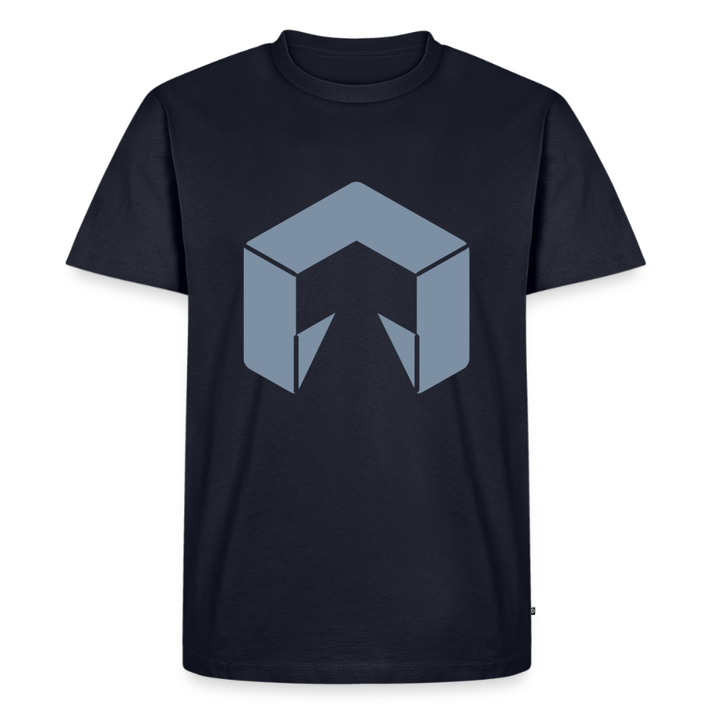 Camiseta TuConsultor 20 Años · Isotipo Plata – UNA LÍNEA DE LaPercha - navy