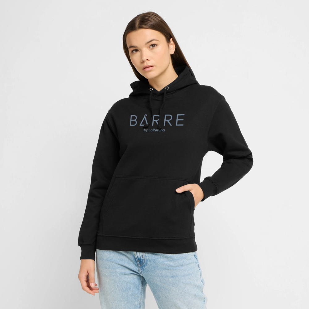 Sudadera Barre by LaPercha – Vinilo plateado metalizado (Negra) - black