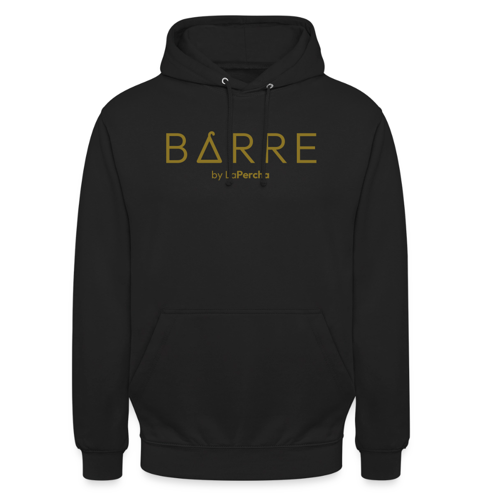 Sudadera Barre by LaPercha – Vinilo dorado metalizado (Negra) - black