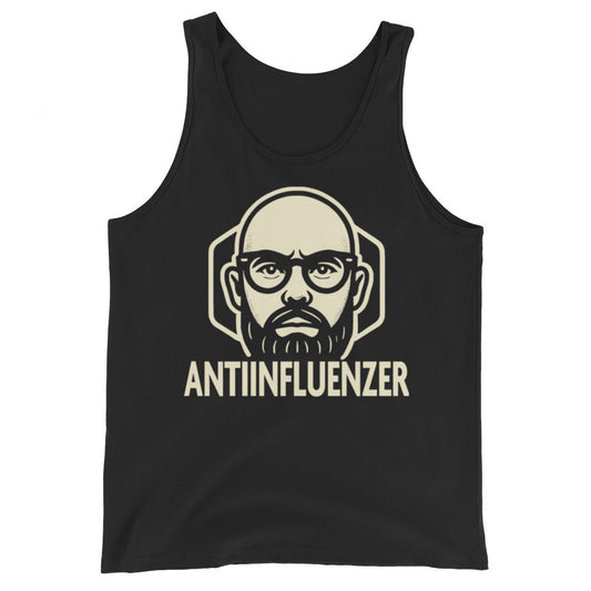 Camiseta de tirantes para hombre AntiInfluenzer Edition