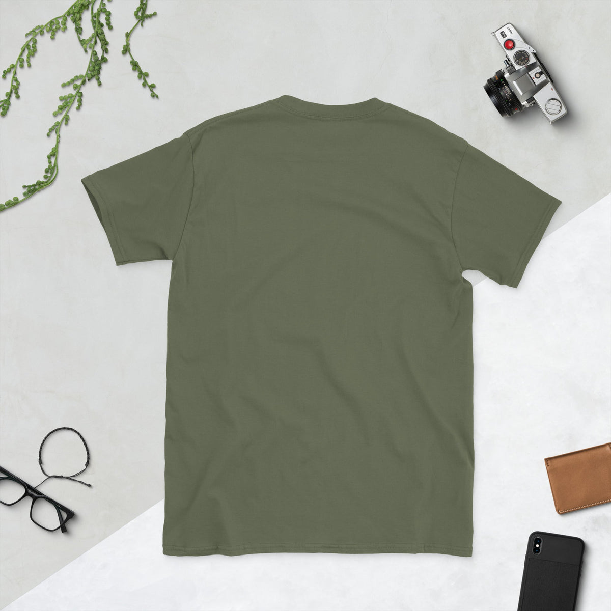 Camiseta de manga corta unisex AntiInfluenzer Edition Bordada