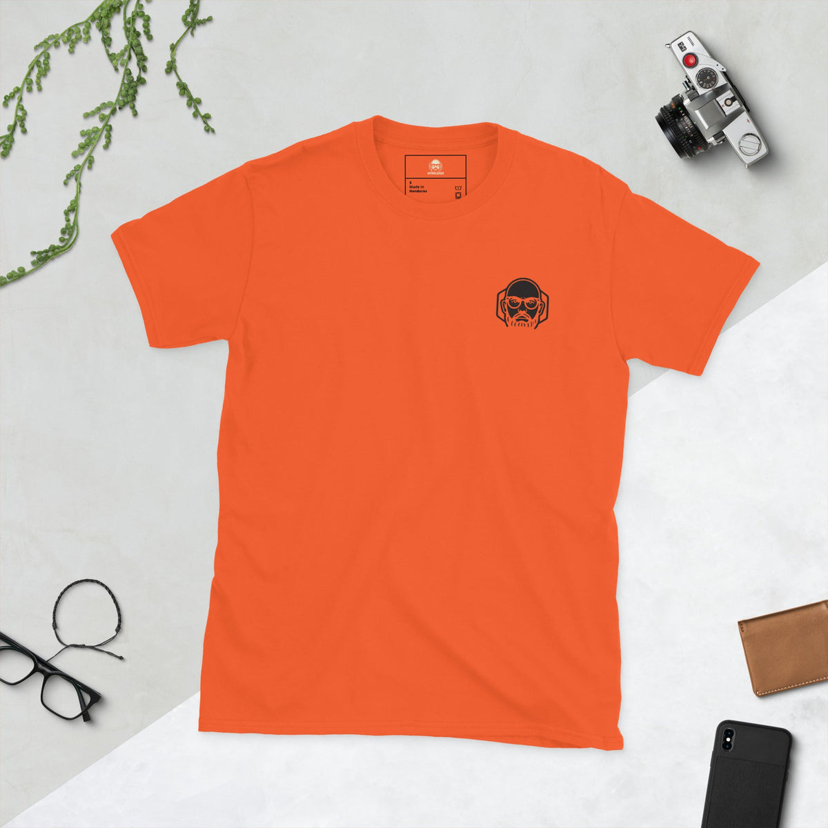 Camiseta de manga corta unisex Logo Solo Cara AntiInfluenzer