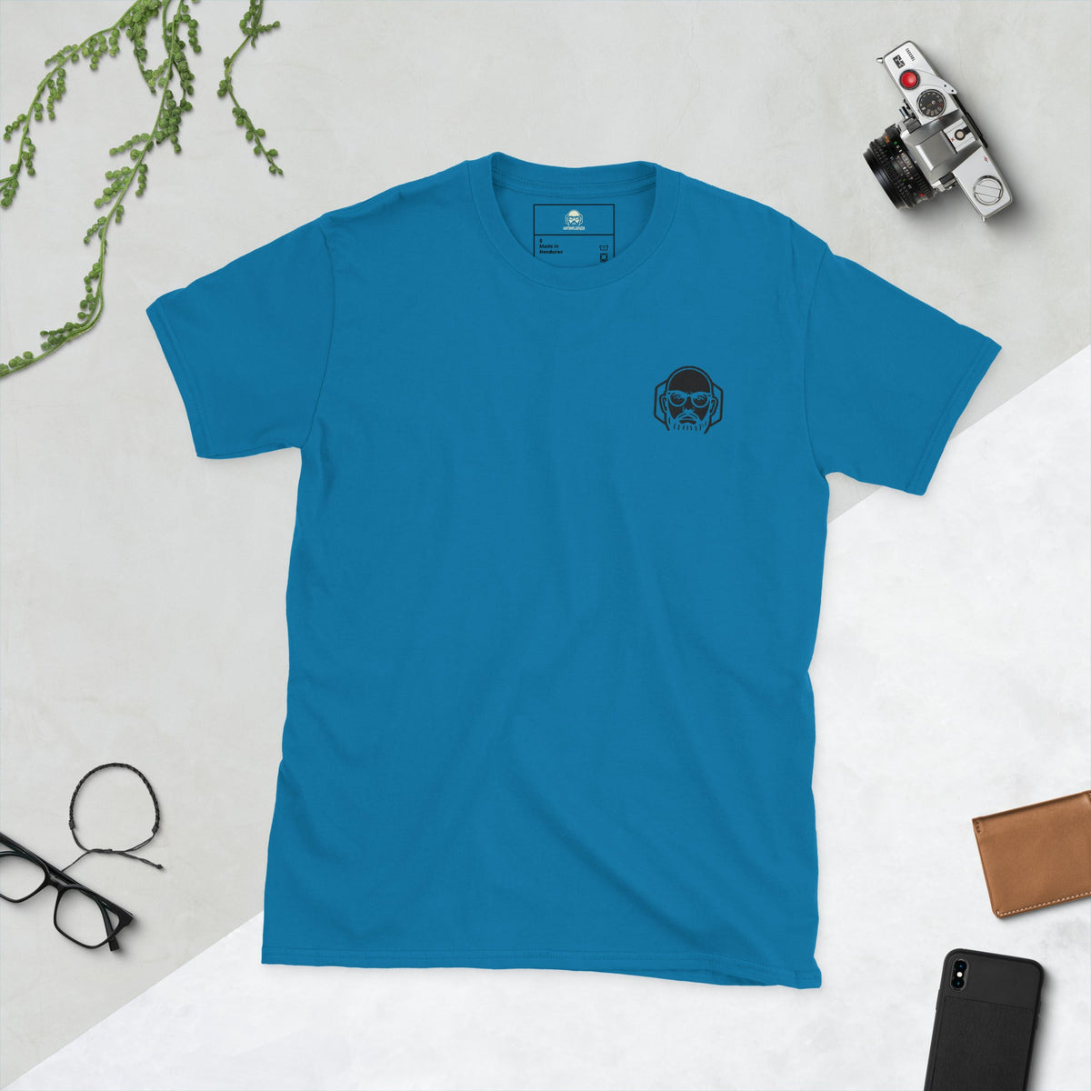 Camiseta de manga corta unisex Logo Solo Cara AntiInfluenzer