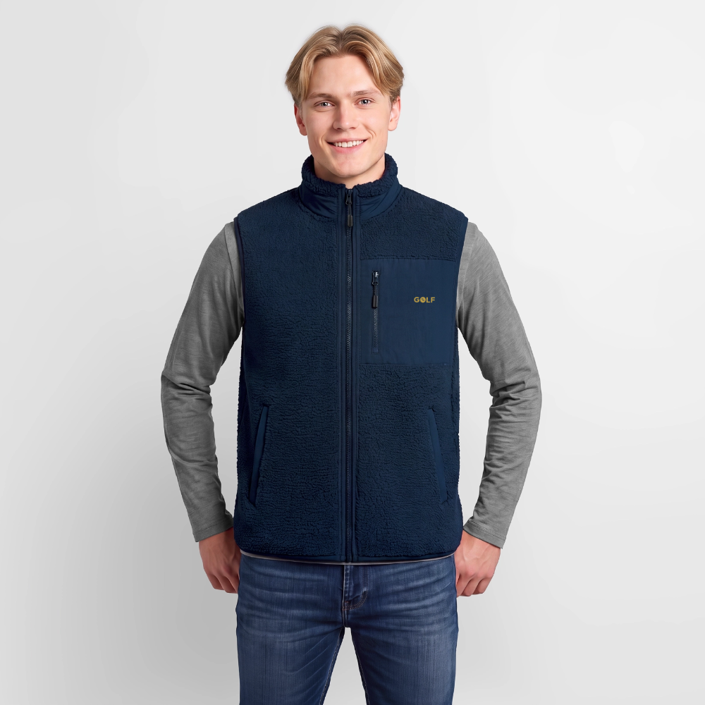 Chaleco sherpa Club Golf by LaPercha - navy