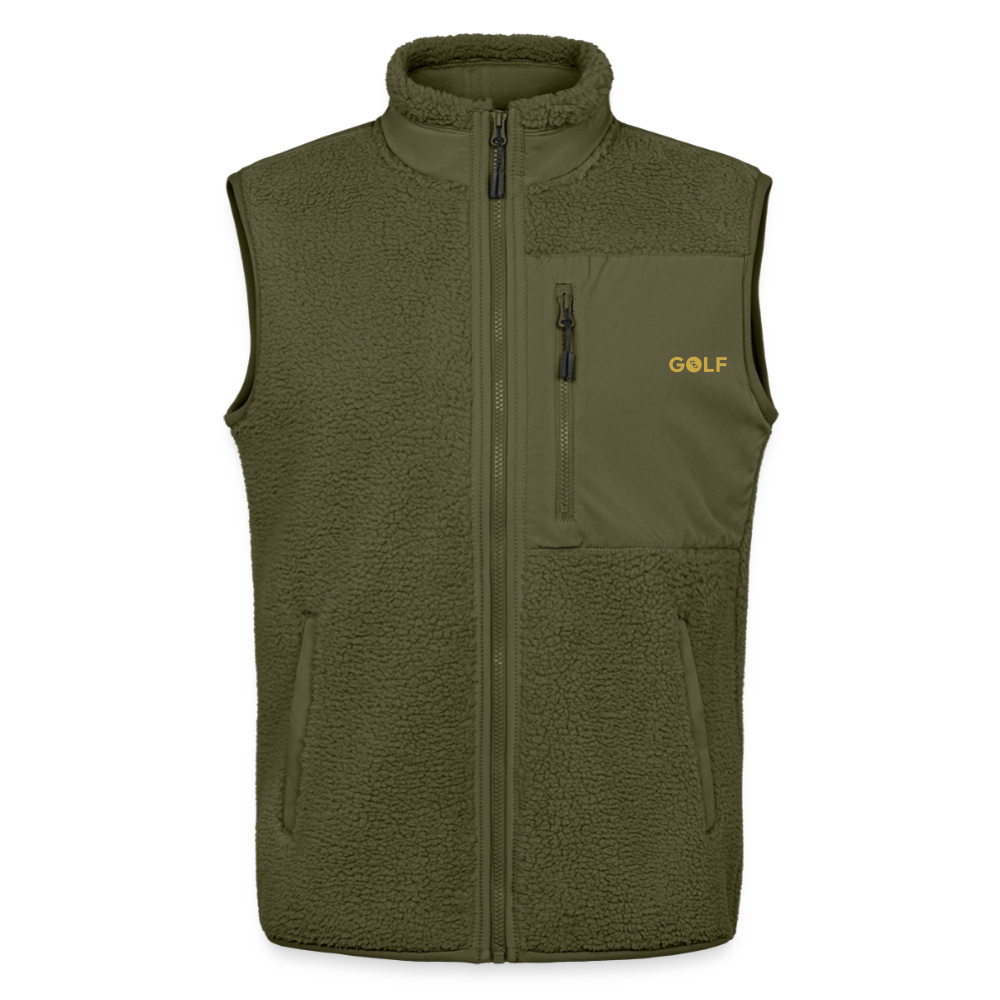 Chaleco sherpa Club Golf by LaPercha - khaki