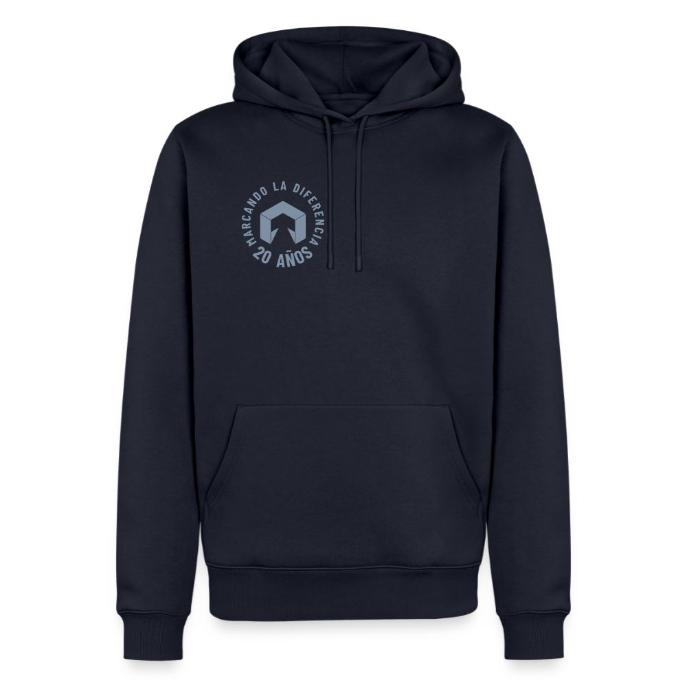 Sudadera TuConsultor 20 Años · Sello Plata Pecho Derecho – UNA LÍNEA DE LaPercha - navy