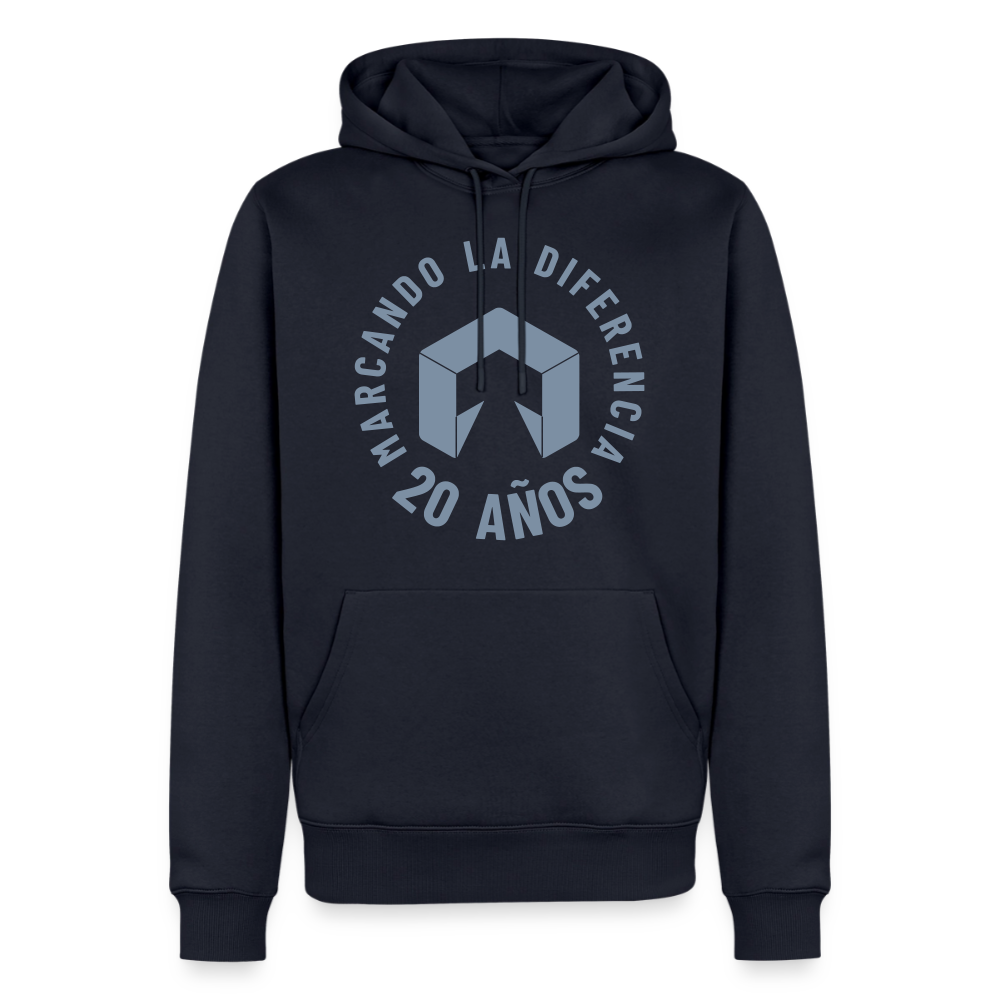 Sudadera TuConsultor 20 Años · Sello Plata – UNA LÍNEA DE LaPercha - navy