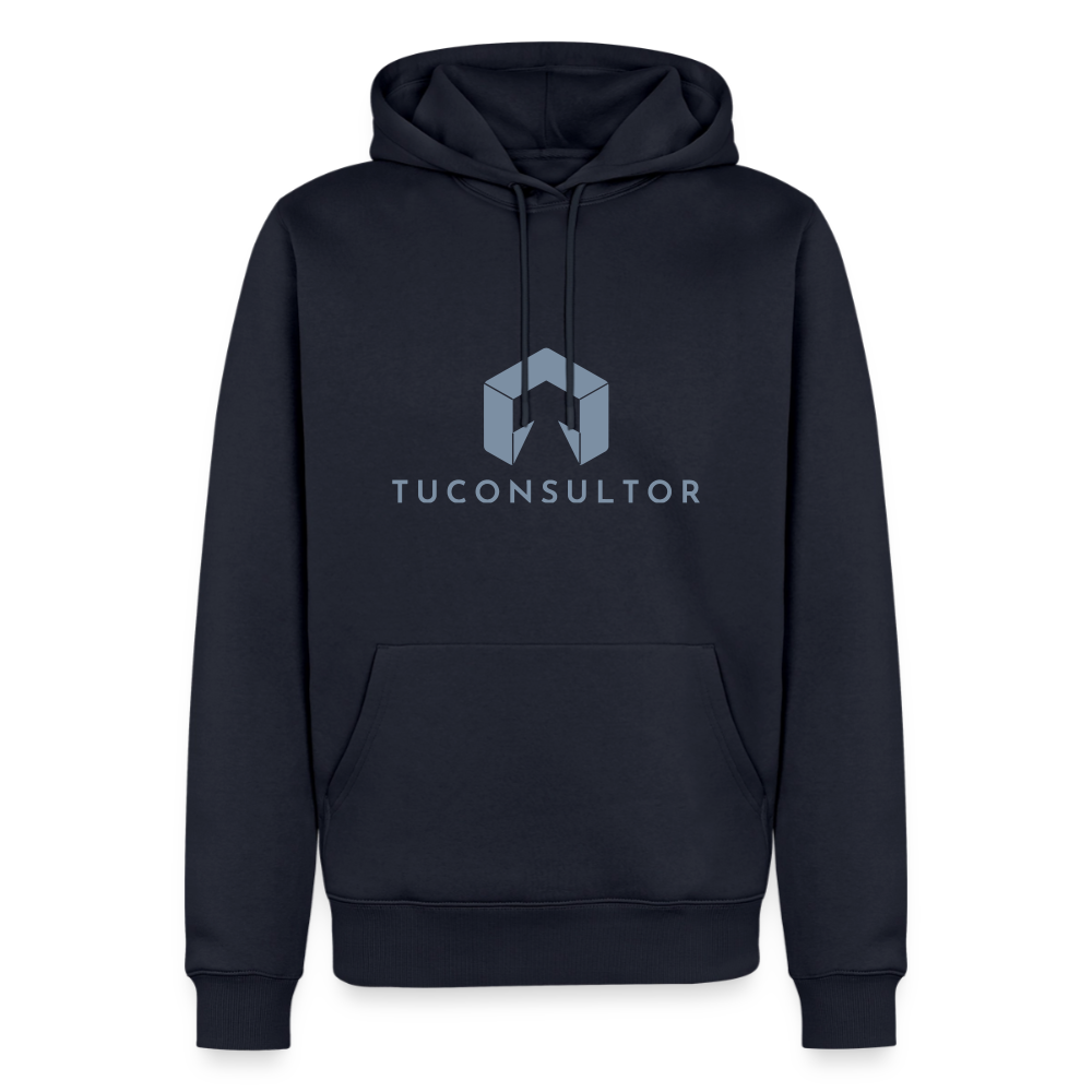 Sudadera TuConsultor 20 Años · Logo Apilado Plata – UNA LÍNEA DE LaPercha - navy