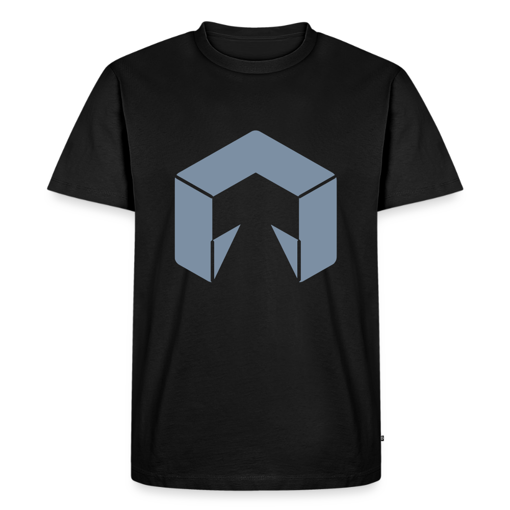 Camiseta TuConsultor 20 Años · Isotipo Plata – UNA LÍNEA DE LaPercha - black