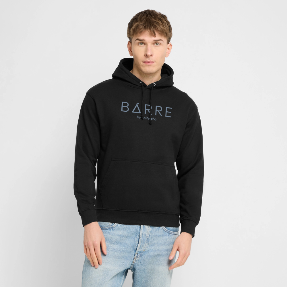 Sudadera Barre by LaPercha – Vinilo plateado metalizado (Negra) - black