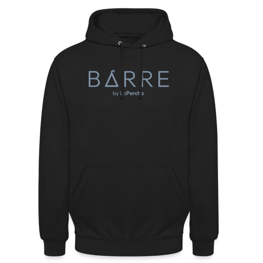 Sudadera Barre by LaPercha – Vinilo plateado metalizado (Negra) - black