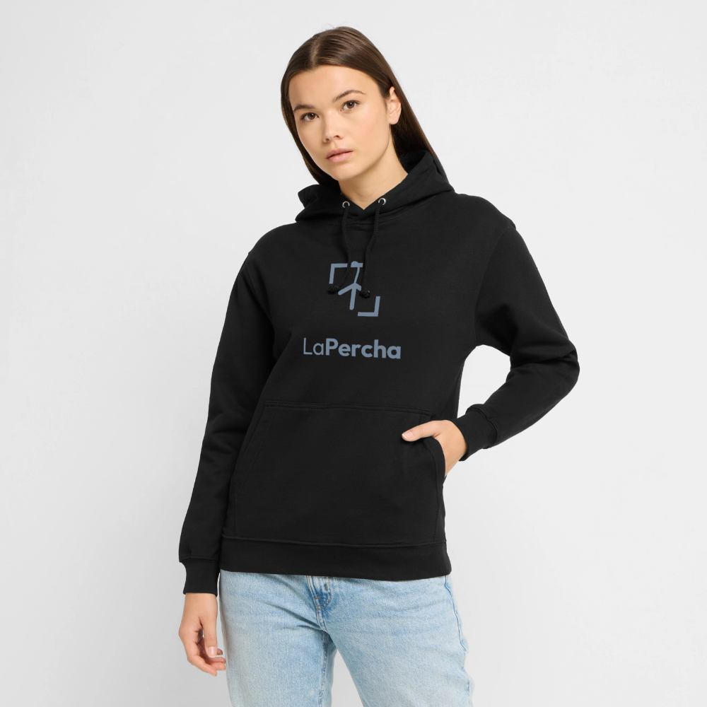 Sudadera LaPercha Plata – Vinilo plateado metalizado (Negra) - black