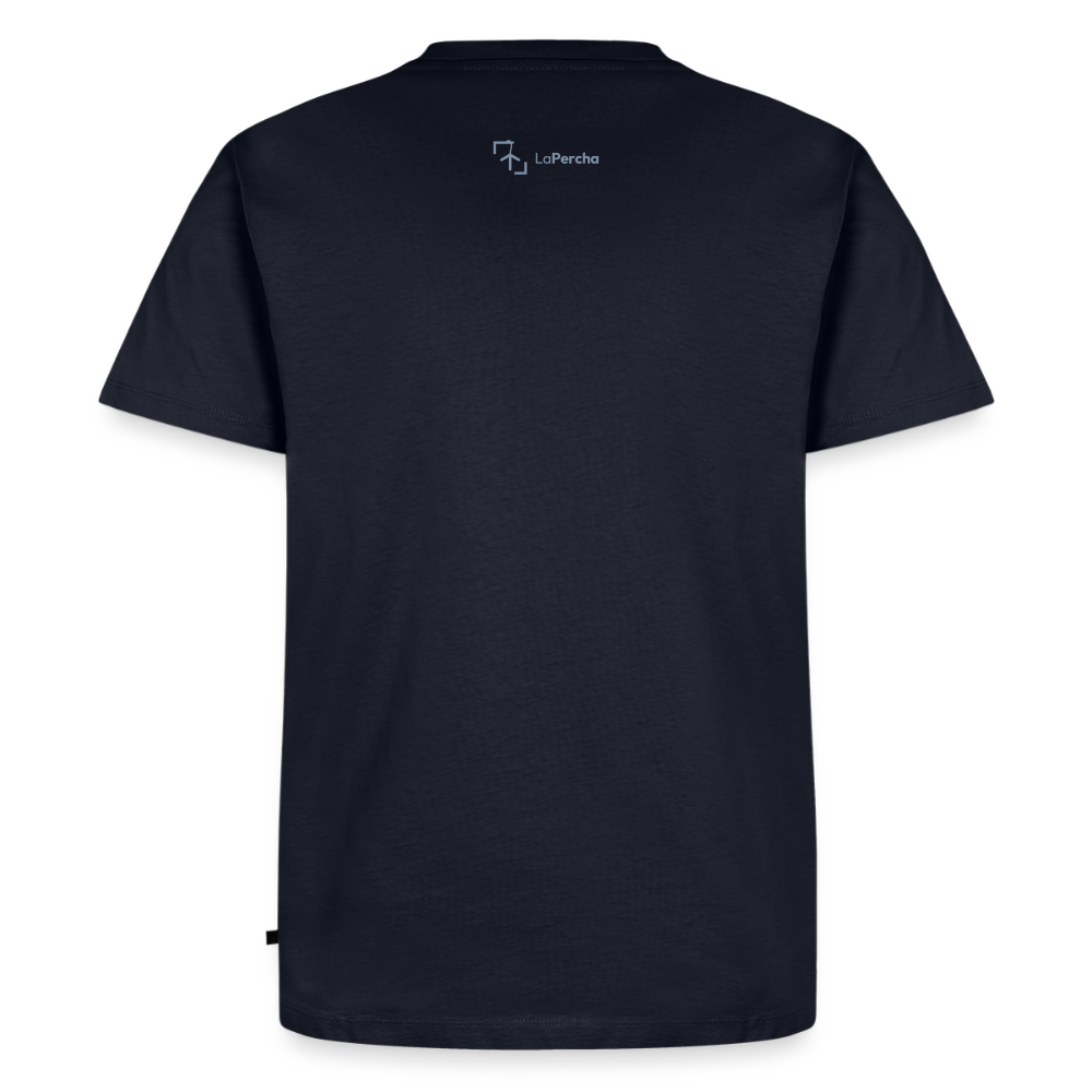 Camiseta TuConsultor 20 Años · Logo Apilado Plata – UNA LÍNEA DE LaPercha - navy