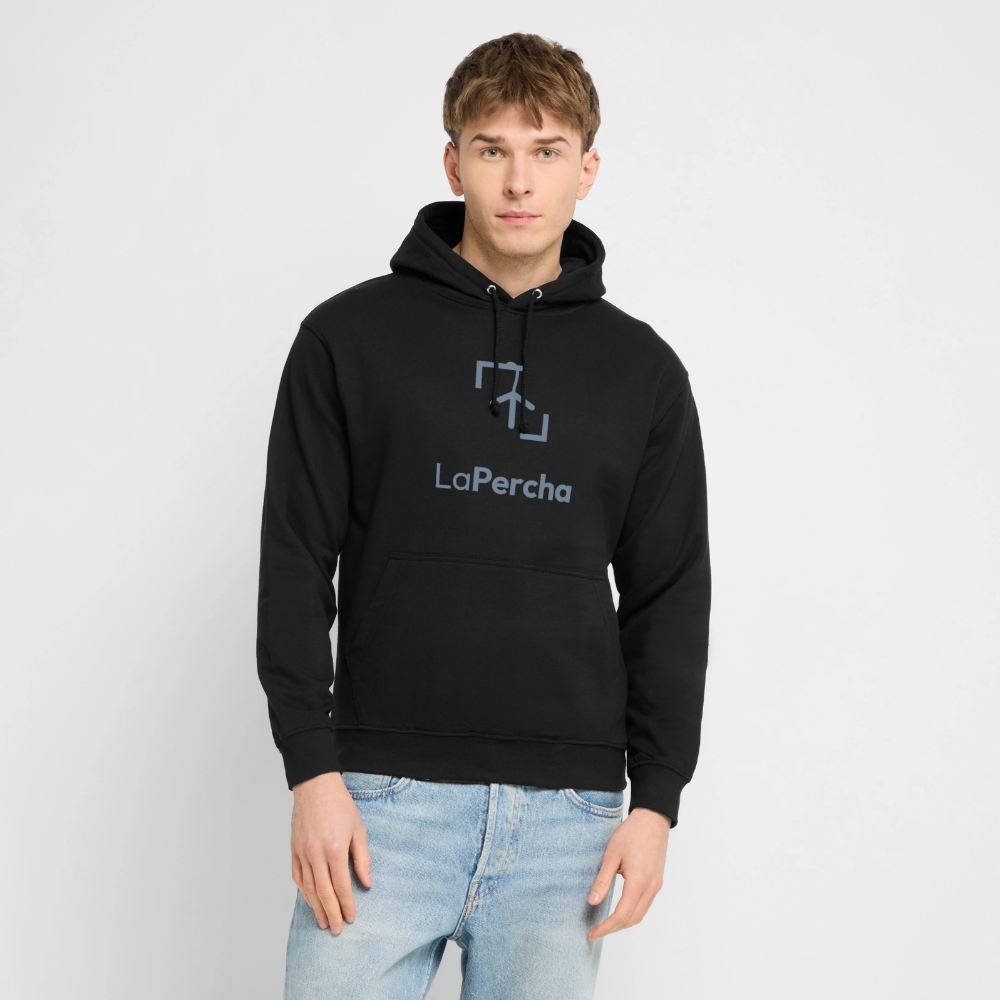 Sudadera LaPercha Plata – Vinilo plateado metalizado (Negra) - black