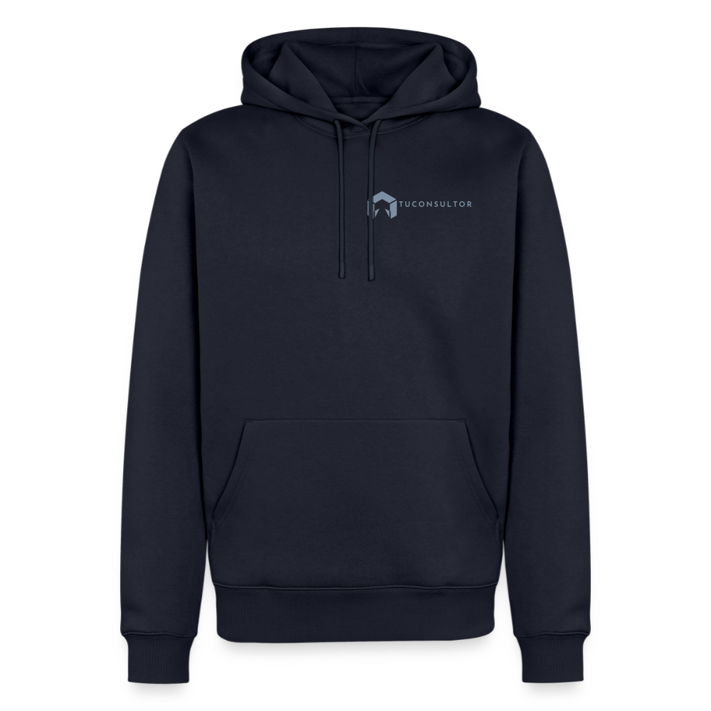 Sudadera TuConsultor 20 Años · Logo Horizontal Plata Pecho Izquierdo – UNA LÍNEA DE LaPercha - navy