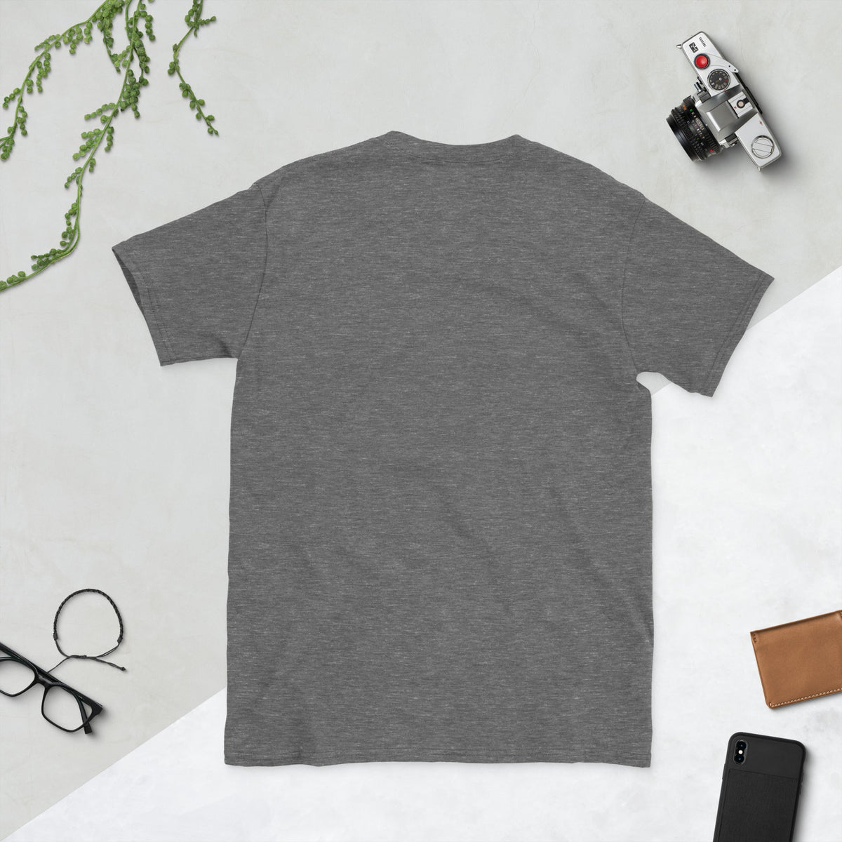Camiseta de manga corta unisex Bordado Logo AntiInfluenzer