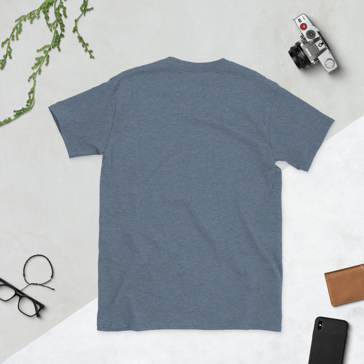 Camiseta de manga corta unisex Bordado Logo AntiInfluenzer