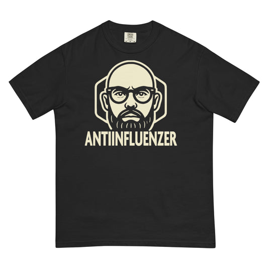 Camiseta gruesa teñida AntiInfluenzer unisex