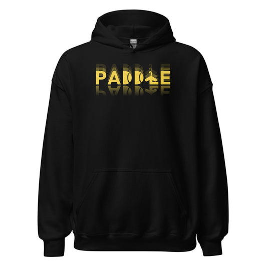 Sudadera Pádel Espejo negra oro