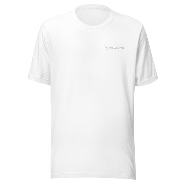 Camiseta TotalOutfit por LaPercha – Tono sobre tono, logo bordado